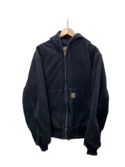 画像：USA製/ダックアクティブジャケット/L/コットン/BLK/J140-BLK