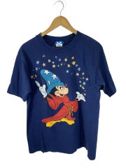 画像：80s～/MICKEY FANTASIA/Tシャツ/L/コットン/NVY//