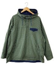 画像：Check Pullover Anorack/XL/コットン/GRN/チェック/11-18-6609-803//