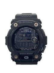 画像：ソーラー腕時計・G-SHOCK/デジタル/ラバー/BLK/BLK