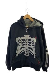 画像：Bone Rigid Denim Zip Hoodie/ジップパーカー/M/コットン/IDG/NN2082