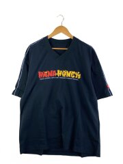画像：HANA with HONEY/ゲームシャツ/Tシャツ/L/コットン/BLK/プリント/B-RAVE24027//