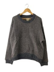 画像：ニット・セーター(厚手)/L/--/GRY/バーズアイ
