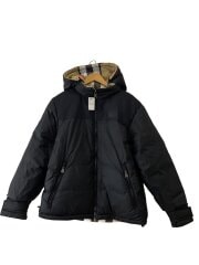 画像：ダウンジャケット/L/--/BEG/チェック/8033115