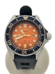 画像：Diver 150m//クォーツ腕時計/アナログ/ラバー/ORN/BLK/2625-0010