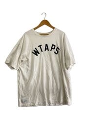 画像：ビッグ アーチロゴ/首元ヨレ/ヨゴレ/Tシャツ/XL/コットン/WHT//