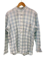 画像：長袖シャツ/M/--/BLU/チェック/90s/初期