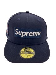 画像：21AW/NO COMP BOX LOGO NEW ERA/7 3/8/ポリエステル/NVY/メンズ//