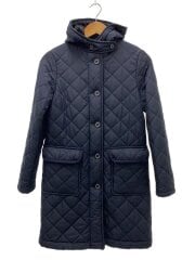 画像：コート/36/ポリエステル/NVY/無地/L172MCQCO0011M