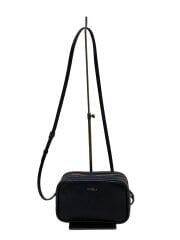 画像：ショルダーバッグ/レザー/BLK/無地/クロスボディバッグ/ELIL