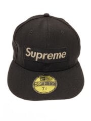 画像：BOX LOGO/キャップ/7 3/8/ブラック/メンズ