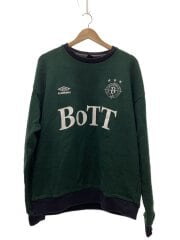 画像：スウェット/O/コットン/GRN/プリント/ULUSJC37BT/クルーネック