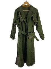 画像：トレンチコート/--/コットン/KHK/0181770050