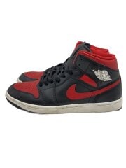 画像：AIR JORDAN 1 MID_エア ジョーダン 1 ミッド/26.5cm/BLK