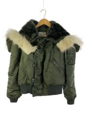 画像：フライトジャケット/M/ナイロン/GRN/8415-00-118-7573