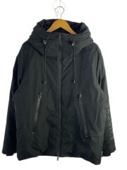 画像：ダウンジャケット/XL/ポリエステル/BLK/無地/23100M22TS-AVI