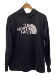 画像：L/S BIG LOGO HOOTEE_ロングスリーブビッグロゴフーティ/M/ポリエステル/BLK