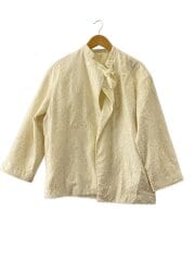 画像：ジャケット/S/ポリエステル/CRM/総柄/1625-199-5205