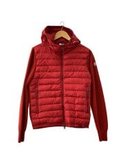 画像：毛羽立ち有/ダウンジャケット/M/ポリエステル/RED/B20919413000