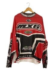画像：LS TEE/MX6/S/コットン/RED/SM-YS1-0000-019//