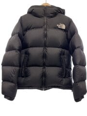 画像：NUPTSE HOODIE_ヌプシフーディー/XL/ナイロン/BLK