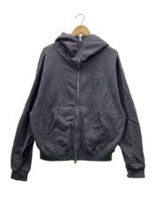 画像：Wing Cross Zip Hoodie/L/コットン/GRY/プリント/RC-24668SP//