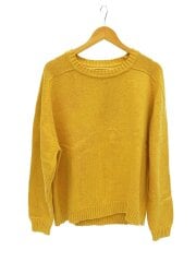 画像：ニット・セーター(厚手)/--/コットン/YLW/無地