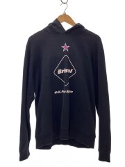 画像：パーカー/M/コットン/BLK/無地/FCRB-180044