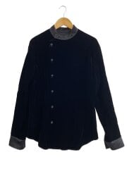 画像：長袖シャツ/42/ベロア/BLK/1WGCCZ84 TZA33