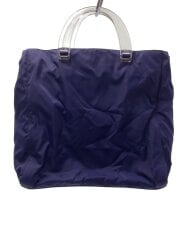 画像：トートバッグ/ナイロン/NVY/無地