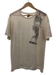 画像：00S/The Beatles/Revolver/メンバーグラフィックフォトTシャツ/L/コットン/WHT//