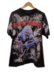 画像：BOOTLEG TEES/アイアンメイデン Tシャツ/XL/コットン/BLK/プリント//