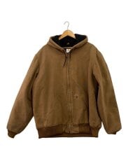 画像：ジャケット/XL/コットン/CML/無地/J130 BRN//