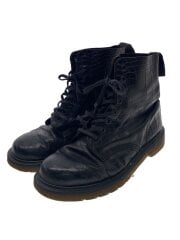 画像：レースアップブーツ/UK7/BLK/レザー//