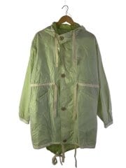 画像：コート/46/ナイロン/GRN/無地/000069