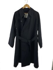 画像：ステンカラーコート/40/コットン/NVY/H1C49-610-29