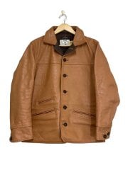 画像：レザージャケット・ブルゾン/38/レザー/CML/114