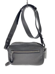 画像：ショルダーバッグ/レザー/GRY