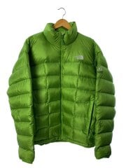 画像：THUNDER JACKET/ダウンジャケット/XL/ナイロン/GRN/無地