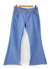 画像：70s/42TALON/PUT-ON SHOP/ブーツカットパンツ/--/--/BLU/無地