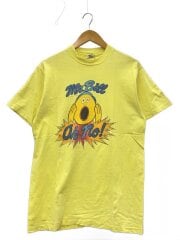 画像：70s/Mr.BILL/USA製/Tシャツ/L/コットン/YLW/プリント//