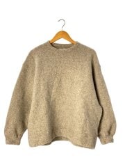 画像：CREW NECK WOOL PILE SHEEP/ニット・セーター(厚手)/2/ウール/BEG/無地