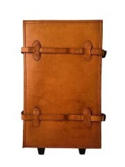 画像：トラベルキャリー/レザー/CML/暗証番号「047」