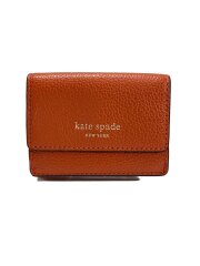 画像：3つ折り財布/レザー/ORN/無地/レディース/WLRU5255