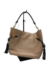 画像：ショルダーバッグ/レザー/BRW/CA164