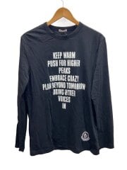 画像：長袖Tシャツ/M/コットン/BLK/G20918D00012 8390T