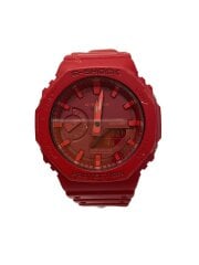 画像：クォーツ腕時計・G-SHOCK/デジアナ/RED/RED