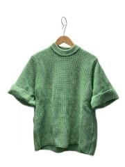画像：ニット・セーター(厚手)/1/コットン/GRN/無地/10106-2083//