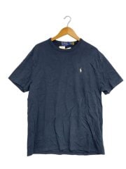 画像：Tシャツ/L/コットン/BLK/無地//
