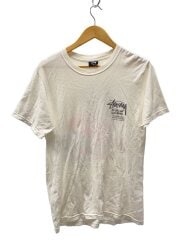 画像：Tシャツ/S/コットン/WHT/プリント